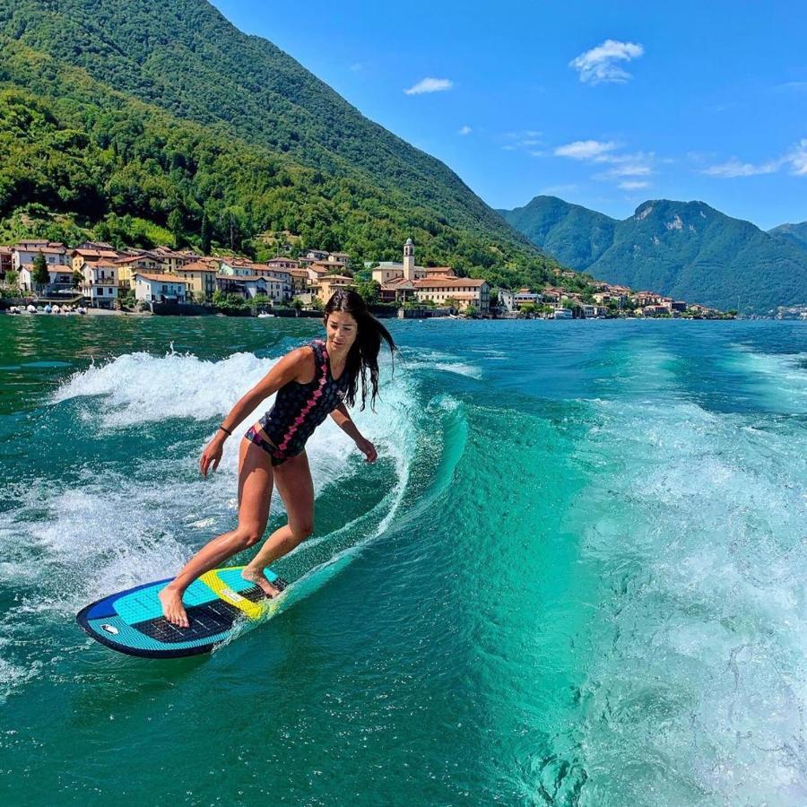 La Terrazza Sul Lago Lezzeno Luaran gambar